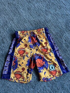 Flow Society Basketball Print Shorts (Y-S)
